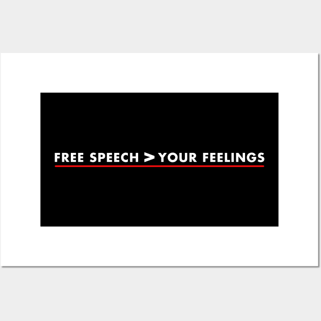 Free speech Wall Art by Trippycollage